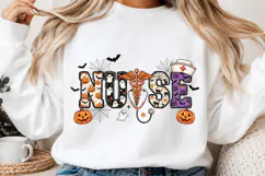 Retro Nurse Halloween png, Preppy Halloween Png Product Image 2