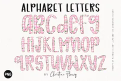 Pink Plaid Preppy St Patricks Alpha PNG Clipart Product Image 2