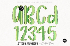 Stripes Preppy St Patricks Alpha PNG Clipart Product Image 1