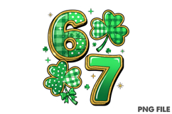 Preppy St Patrick's Day 6 7 PNG Product Image 1