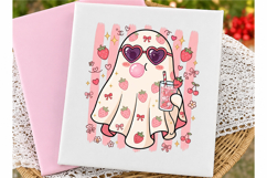 Preppy Strawberry Ghost PNG Product Image 3