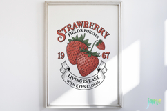 Preppy Strawberry Summer Vibes PNG Product Image 7
