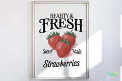 Preppy Strawberry Summer Vibes PNG Product Image 2