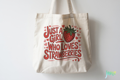 Preppy Strawberry Summer Vibes PNG Product Image 3