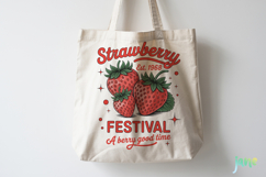 Preppy Strawberry Summer Vibes PNG Product Image 3