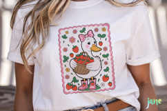 Preppy Strawberry Summer Vibes PNG Product Image 5