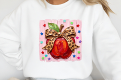 Preppy Stripe Apple Back to School PNG Product Image 2