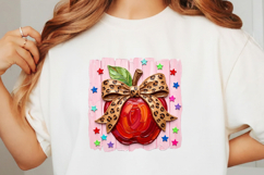 Preppy Stripe Apple Back to School PNG Product Image 3