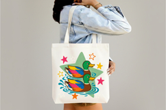 Preppy Summer Duck PNG Product Image 3