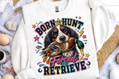 Preppy Summer Duck PNG Hunting Dog With Mallard Duck Lake Da Product Image 4