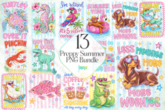 Preppy Summer Png Clipart Product Image 1