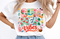 Preppy Summer vibes Floral Png Product Image 3