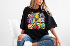 Preppy Teacher Png, Last Day Of School Png, Teacher Life Png Product Image 5