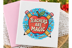 Preppy Teachers Are Magic PNG Product Image 3