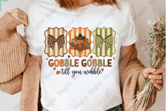 Preppy Thanksgiving Gobble Png Product Image 3