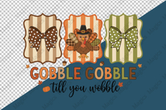 Preppy Thanksgiving Gobble Png Product Image 4