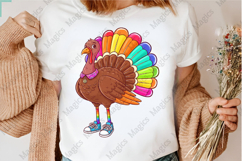 Preppy Thanksgiving Turkey Png Product Image 3