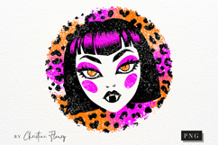 Preppy Halloween Vampire PNG Product Image 4