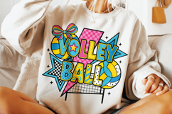 Volleyball PNG Sublimation, Volleyball Mom PNG, Game Day PNG Product Image 2
