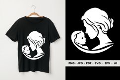 Happy Mother's Day SVG, T-shirt Design Product Image 1