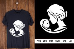 Happy Mother's Day SVG, T-shirt Design Product Image 2