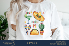 Cinco De Mayo Fiesta PNG Fun Mexican Party Design Png Product Image 1