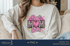 Best Mom Ever PNG ,Leopard Print Mother’s Day PNG Product Image 3