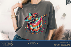 Dabbing Cinco de Mayo Mexican Png, Cinco De Mayo Mexican Product Image 4