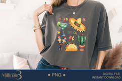 Cinco De Mayo Fiesta PNG Fun Mexican Party Design Png Product Image 4