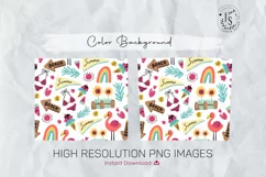 Fashion Summer Beach 20oz Tumbler Sublimation Wrap Product Image 3