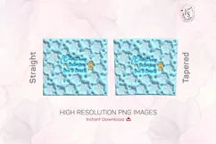 Inflated Christmas Calories Don't Count Tumbler Wrap, 3D Product Image 3
