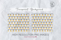 Christmas Garland Lights 20oz Tumbler Sublimation Product Image 4