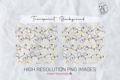 Christmas Garland Lights 20oz Tumbler Sublimation Product Image 4