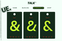 ZT Talk Sans - 80 Font Product Image 5