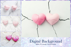 Heart Valentines Background Love Wallpaper Bokeh Backdrop44 Product Image 1