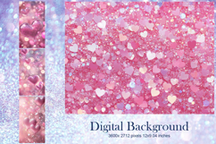 Heart Valentines Background Love Wallpaper Bokeh Backdrop99 Product Image 1