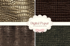 Animal Skin Leather Western Background Crocodile Wallpaper11 Product Image 1