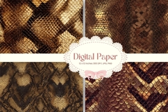 Animal Skin Leather Western Background Snake Wallpaper_2 Product Image 1