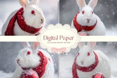 Easter Bunny Background Backdrop Rabbit Wallpaper Wall Art31 Product Image 1