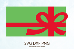 Christmas Present SVG|Gift Box Cut File Product Image 1