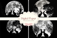 Easter Bunny Background Backdrop Rabbit Wallpaper Wall Art48 Product Image 1