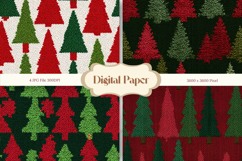 Christmas Knit Sweater Texture Background Winter Yarn_2 Product Image 1