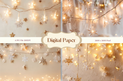 Christmas Light String Overlay Backdrop Background Wallpaper Product Image 1