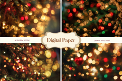 Christmas Light String Overlay Backdrop Background Wallpaper Product Image 1
