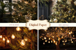 Christmas Light String Overlay Backdrop Background Wallpaper Product Image 1