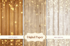 Christmas Light String Background Seamless Pattern Gift Wrap Product Image 1
