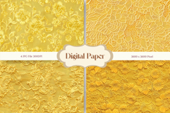 Lace Texture Background Lace Flower Wallpaper Digital Paper Product Image 1
