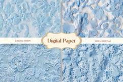 Lace Texture Background Lace Flower Wallpaper Digital Paper Product Image 1