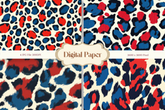 Leopard Cheetah Animal Skin Background Fur Digital Paper_2 Product Image 1