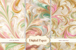 Abstract Wave Digital Paper Background Wallpaper Wallart_1 Product Image 1